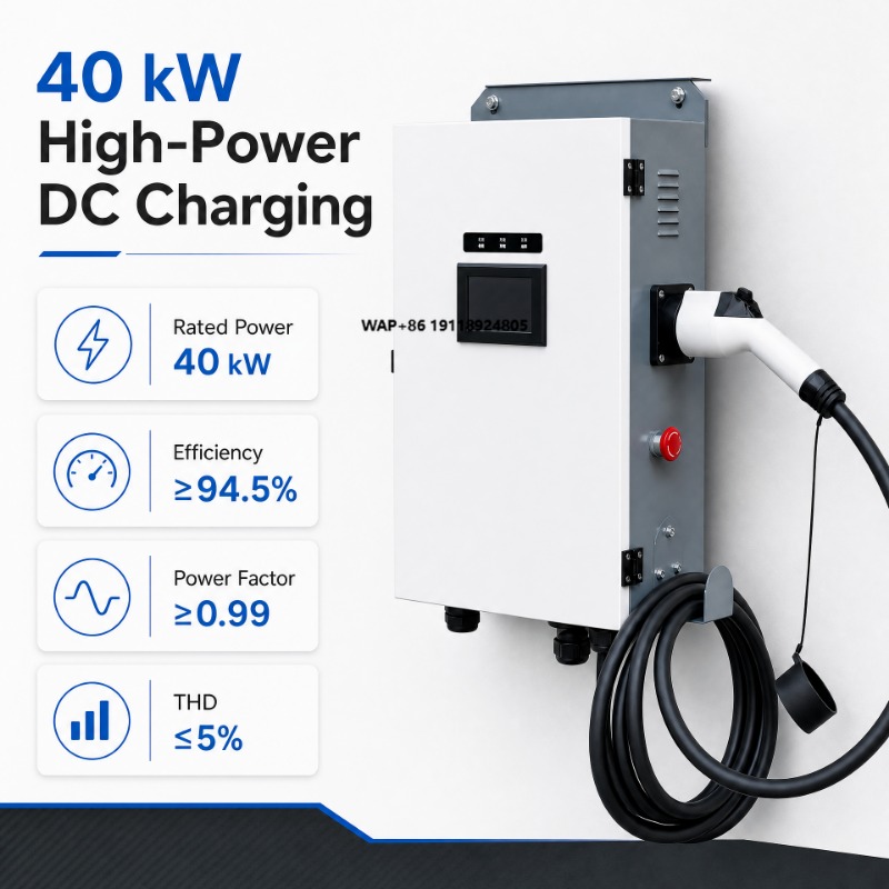 Ev Charger - Estações de Carregamento Montadas no Chão,