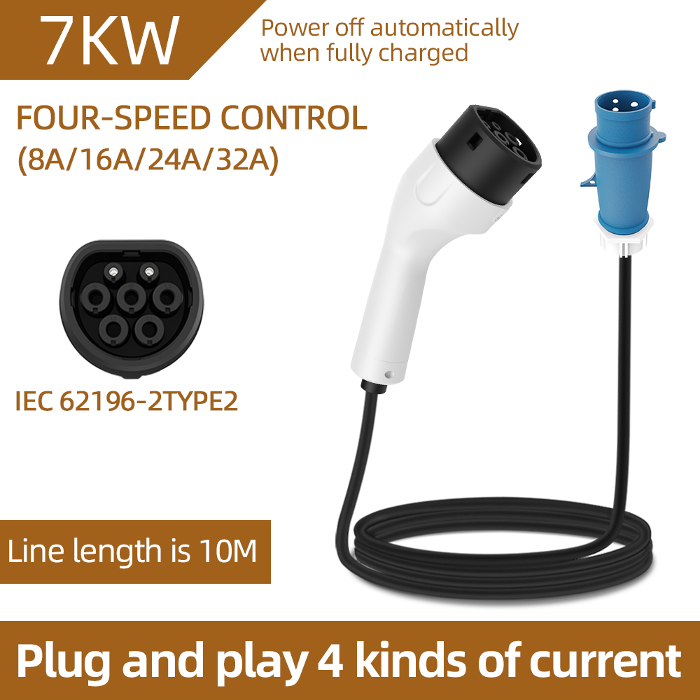 Ev Charger Adapter - Para veículo elétrico 7kw 32a ev