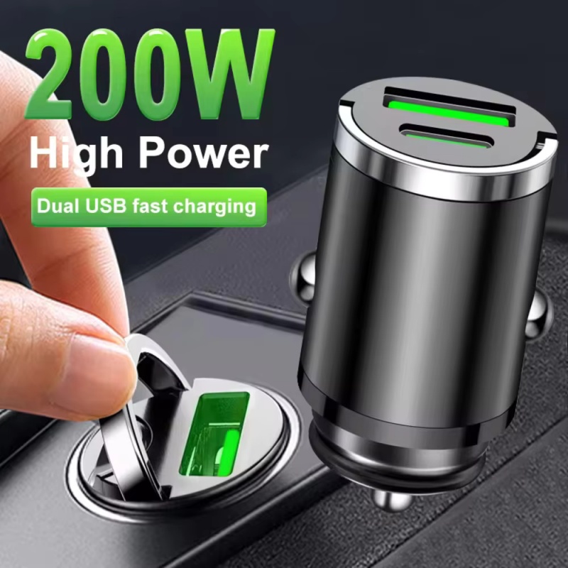 Fast Ev Charger - Carregador de Carro Mini de 200W
