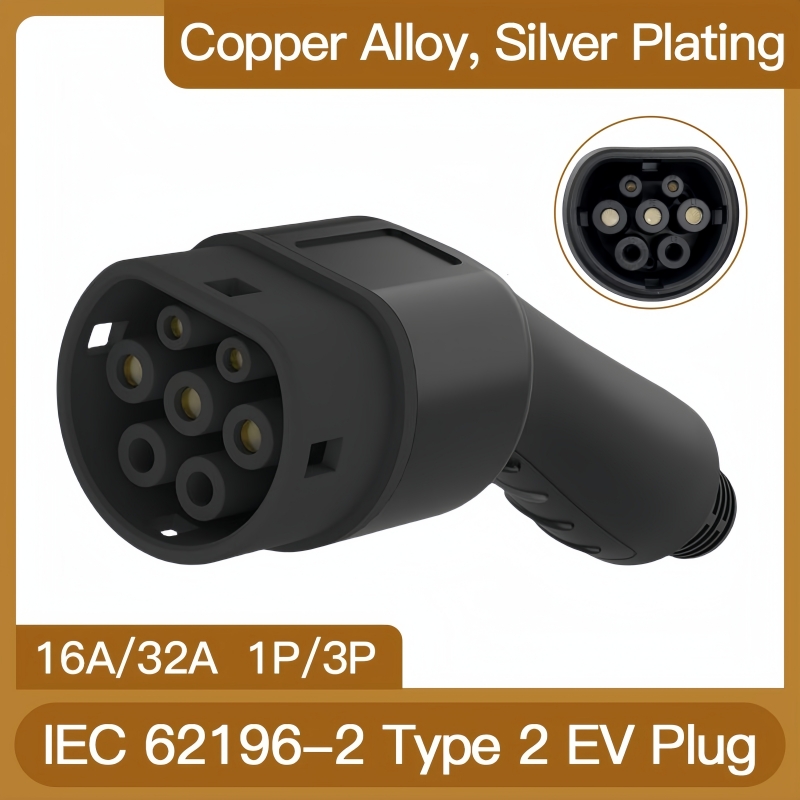 Ficha do carregador do tipo 2  - Ev Charger Adapter avaliação e preço