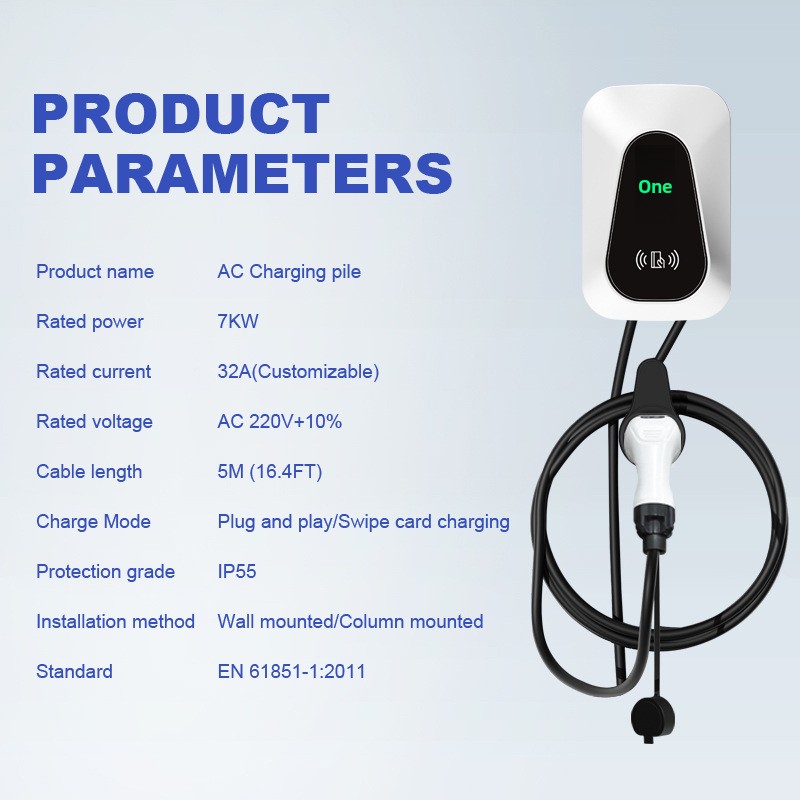 Carregador EV Tipo 2 de 7kW Pa - Ev Charger avaliação e preço