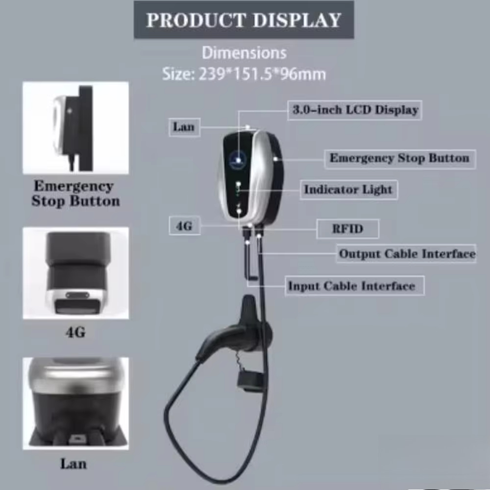 Carregador EV Nível 2 UE 50 Am - Ev Charger avaliação e preço