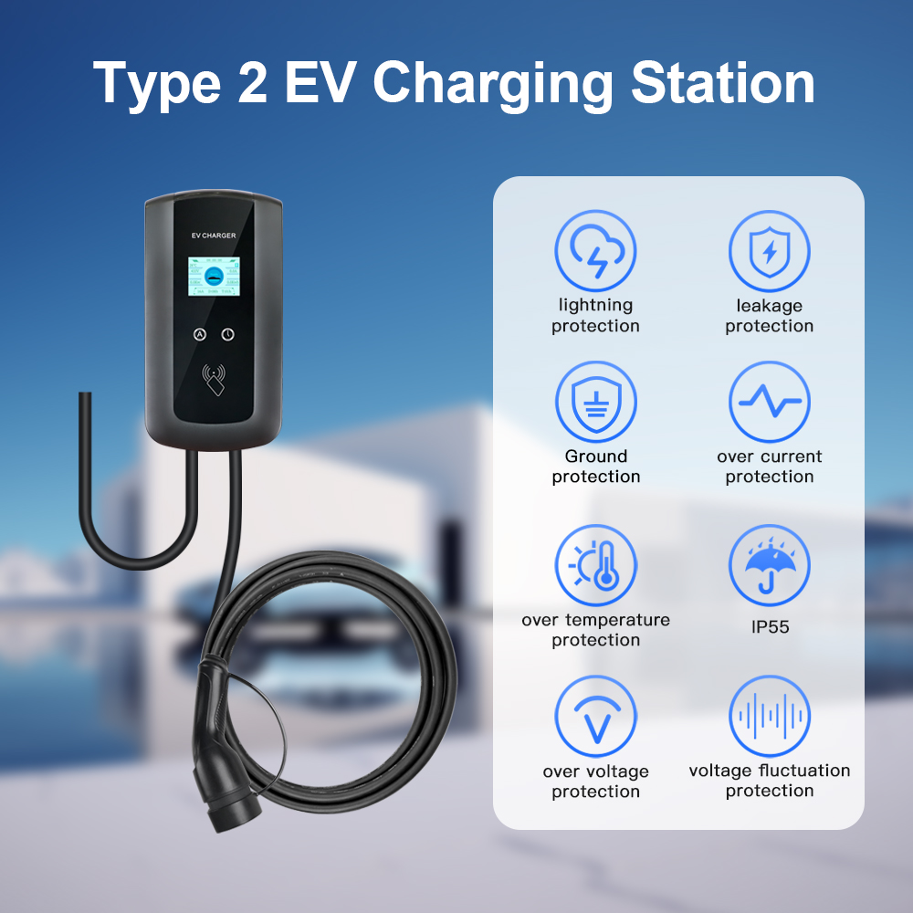 Kolanky 32A 7.2/22KW EV Estaçã - Ev Charging Cable avaliação e preço